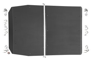 Honda Pioneer 1000-5 Limited Edition UTV Roof - Rough Country - HDPE - '17-'21